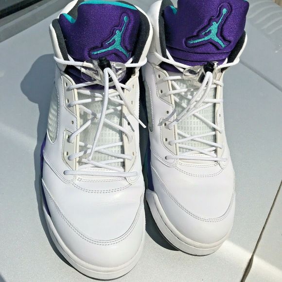 Nike Air Jordan 5 Retro Grape Size 13 Mens - Picture 2 of 12
